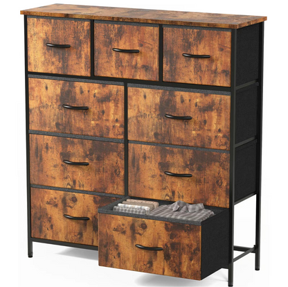 9-Drawer Fabric Dresser