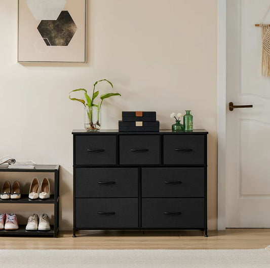 7-Drawer Fabric Dresser