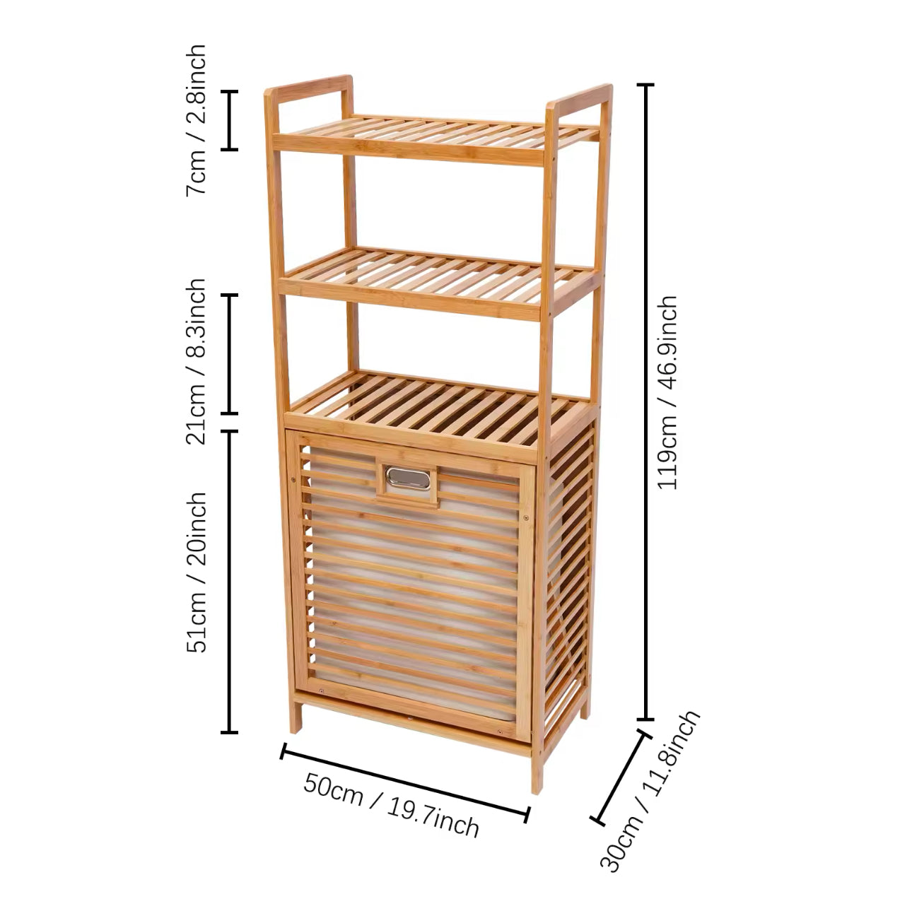 Bamboo Laundry Hamper