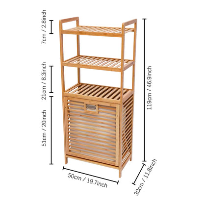 Bamboo Laundry Hamper