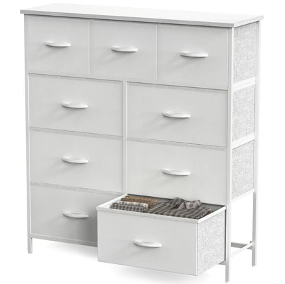 9-Drawer Fabric Dresser